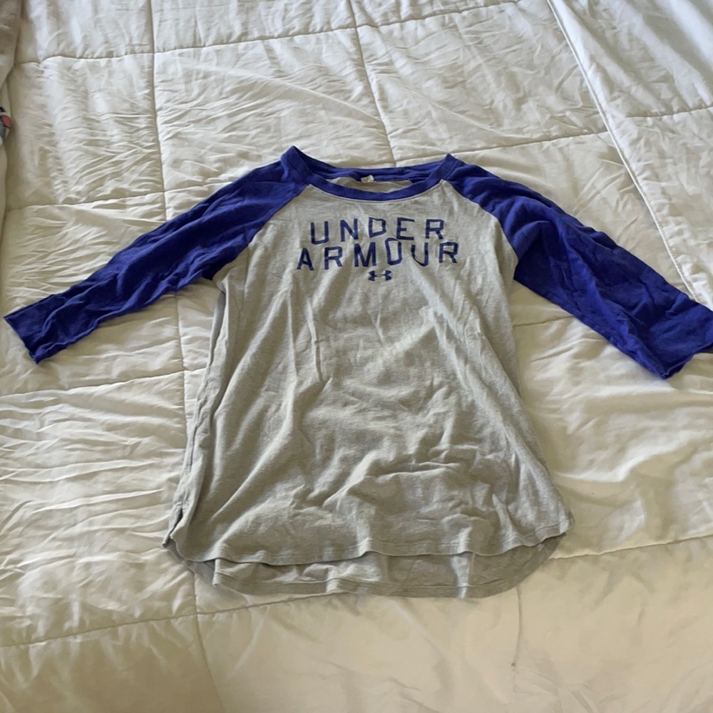 Under armour baseball shirt